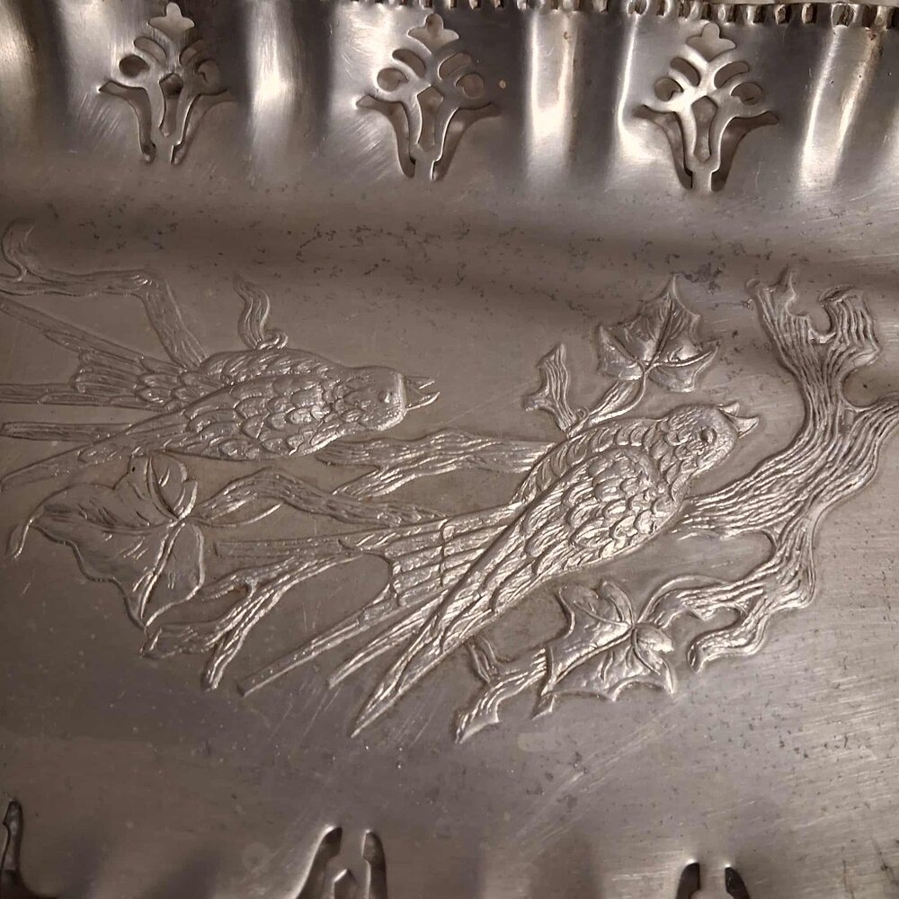 BIRD TRAY-METAL/TIN - Picture 4 of 5